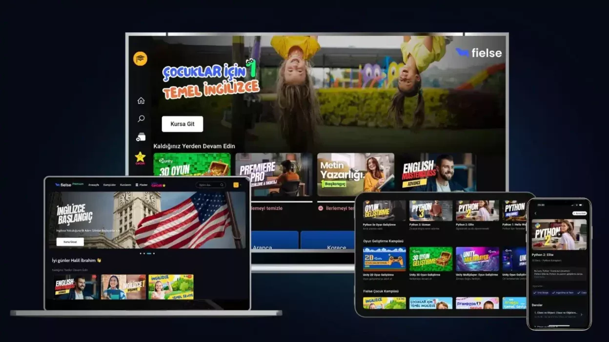 Android tv uygulamamız yayında